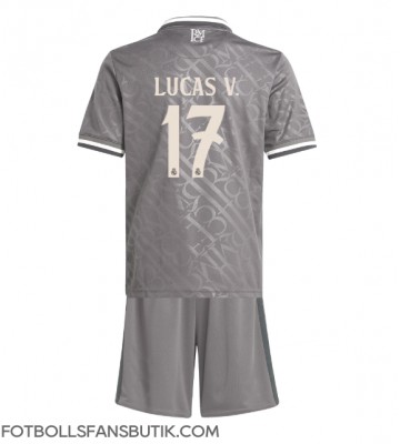 Real Madrid Lucas Vazquez #17 Replika Tredje Tröja Barn 2024-25 Kortärmad (+ Korta byxor)